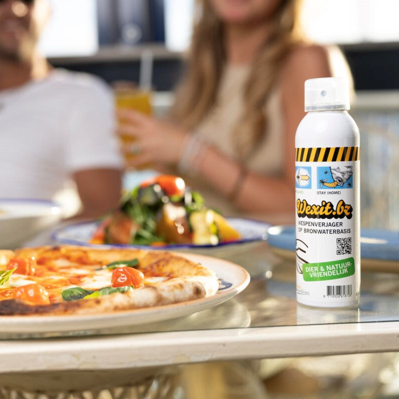 wexit spray op eettafel